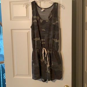 Camouflage romper